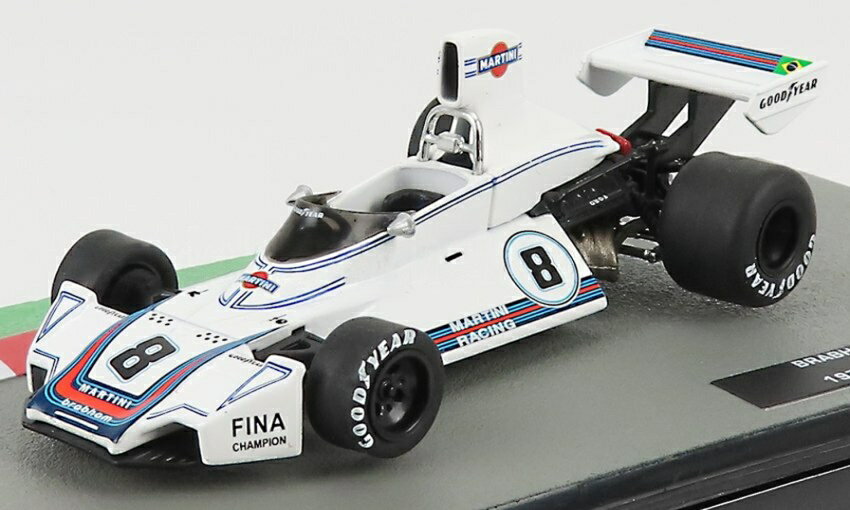 Brabhamブラバム F1 BT44 Team Martini Racingチーム・マルティーニ・レーシング No.8 1975 Brazilian GPブラジルGP Carlo / EDICOLA 1/43 ミニカー
