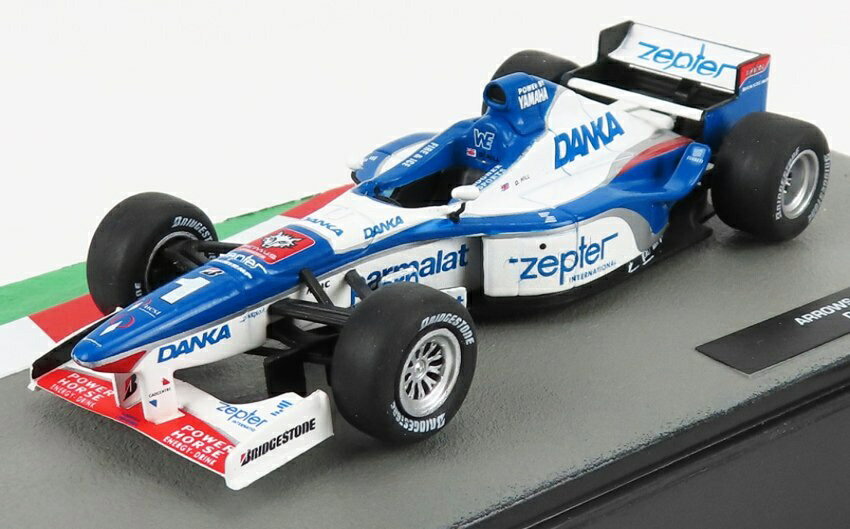 ARROWSアロウズ F1 A18 No.1 SEASON 1997 Damon Hillデイモンヒル ホワイトブルー / EDICOLA 1/43 ミニカー