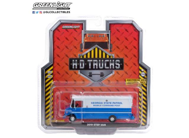 2019 ステップバン ジョージア州警察 モバイルコマンドポスト HDトラック 20 / Greenlight 1/64 ミニカー