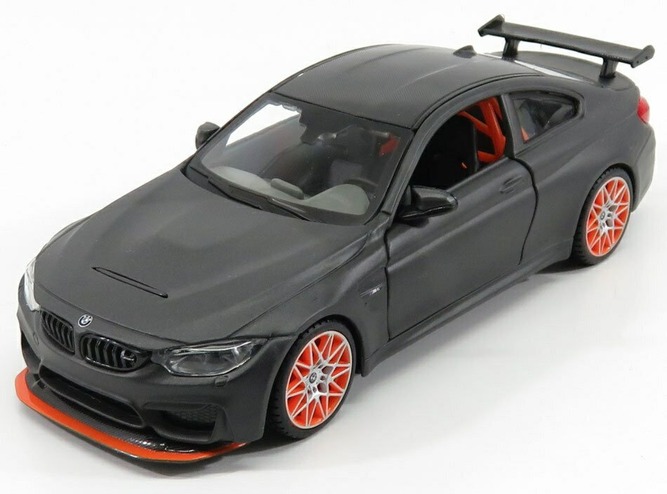 BMW 4シリーズ M4 GTS クーペ (F82) 2016 マットグレー / MAISTO 1/24 ミニカー