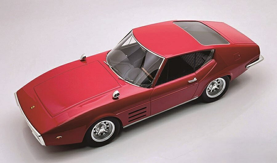 【予約】8-10月以降発売予定FERRARI 250 GT DROGO 1968 ロッソ レッド / Tecno 1/18 ミニカー