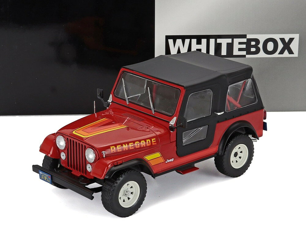 Jeep 1/18 ミニカー 白 ジープ レネゲード W20250004 ミニカー JEEP