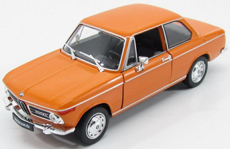 Rakuten - 【予約】BMW 2002Ti 2ドア 1966 オレンジ / WELLY 1/24 ミニカー