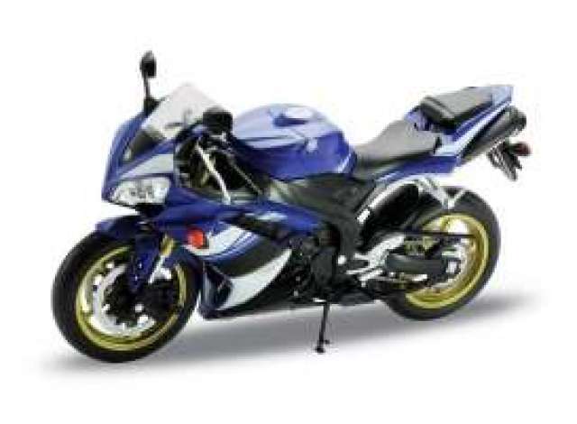 2008 ヤマハ YZF-R1 ブルー Yamaha YZF-R1 バイク ミニカー ヤマハ / WELLY 1/10 ミニカー