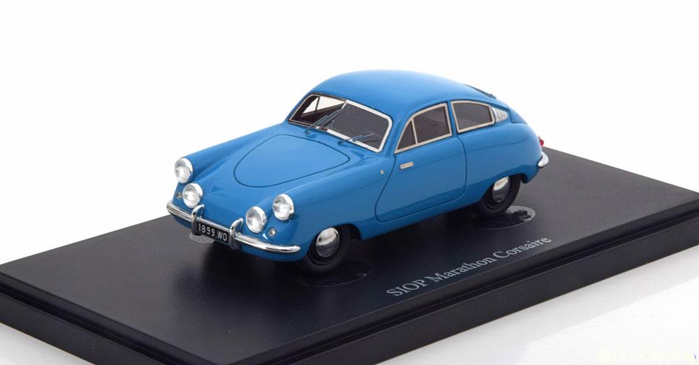 Siop Marathon Corsaireマラソンコルセア 1953 ブルー 限定333台 / Autocult 1/43 ミニカー