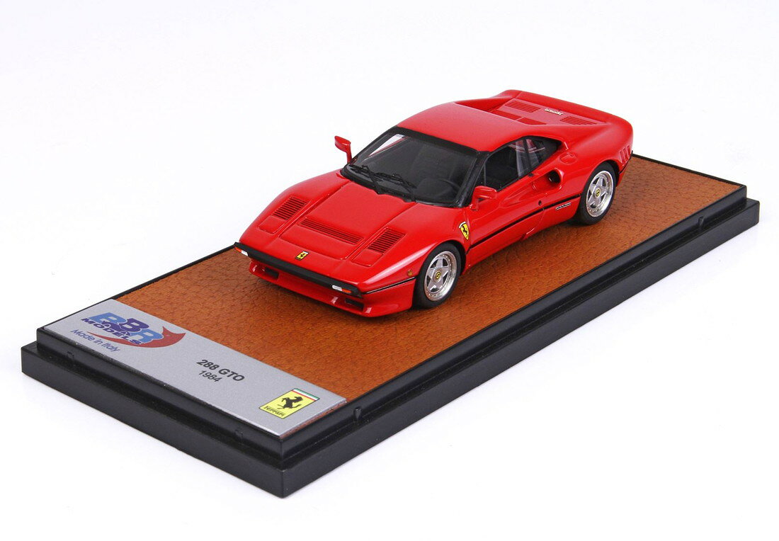 【予約】Ferrariフェラーリ 288 GTO rosso corsa available november 2026 / BBR 1/43 ミニカー