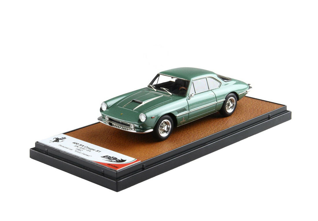Rakuten - 【予約】Ferrariフェラーリ 400 SA Coupe S1 SN 3097 SA 1962 Enzo Ferrari Green Dora 限定200台 / BBR 1/43 ミニカー