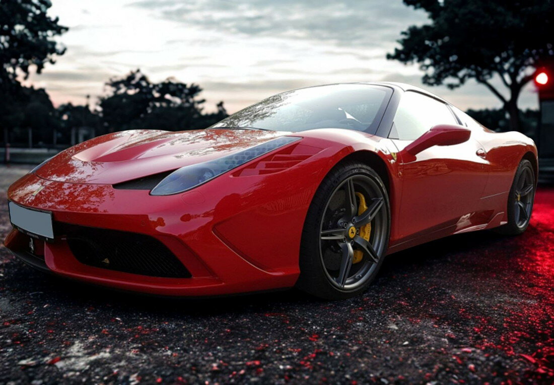 Ferrariフェラーリ 458 Speciale A spider Rosso Corsa and black roll bar / BBR 1/43 ミニカー