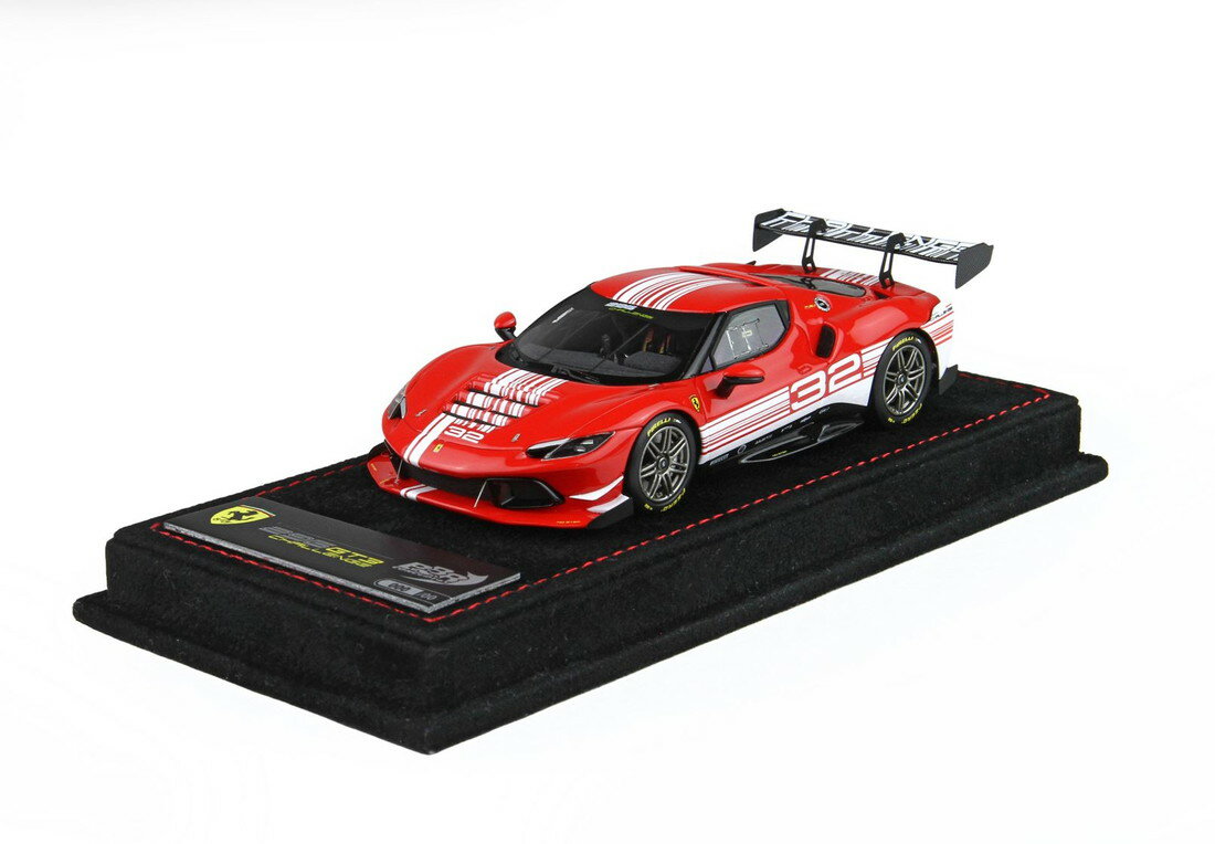 【予約】Ferrariフェラーリ 296 Challenge 2023 Mugello Finali Mondiali Ferrari 限定196台 / BBR 1/43 ミニカー