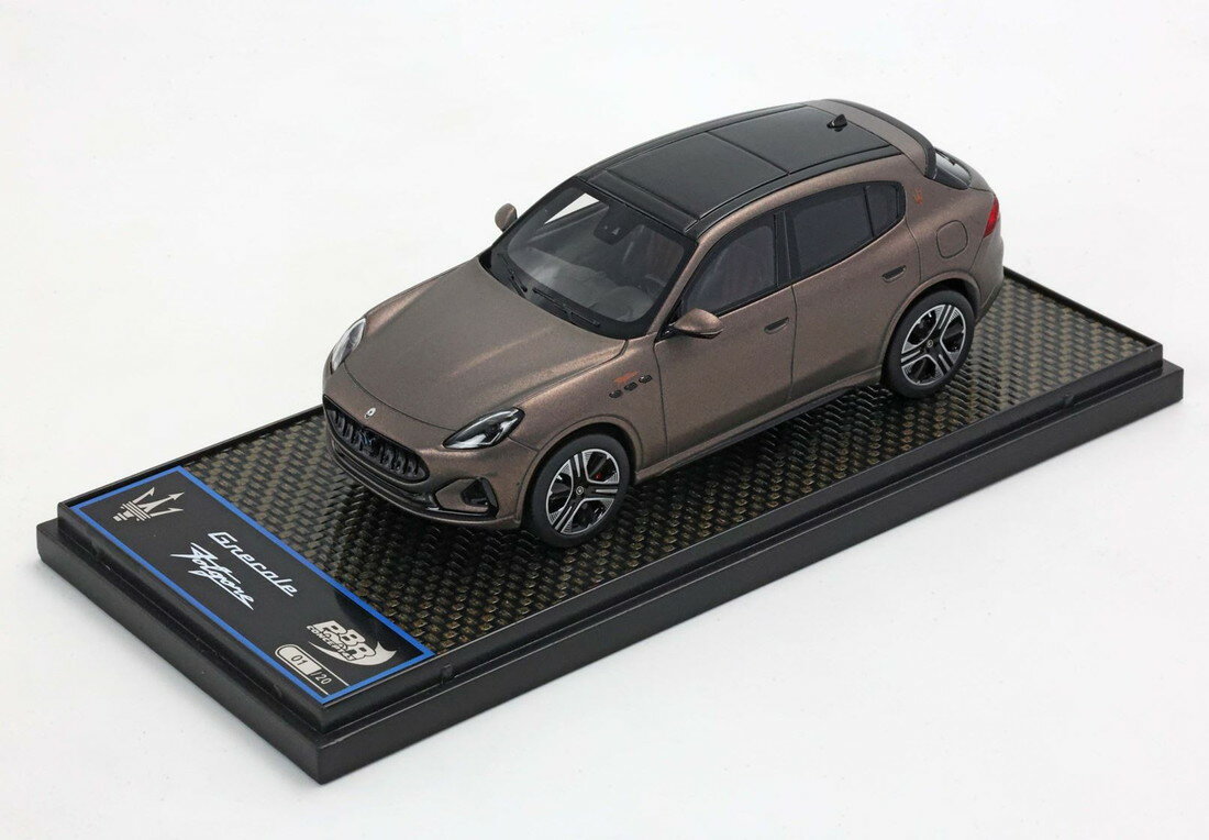 【予約】Maseratiマセラティ Grecale Folgore 2022 Folgore copper 限定20台 / BBR 1/43 ミニカー