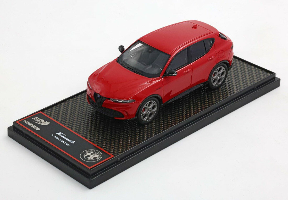 ��ͽ���Alfa Romeo����ե����ᥪ Tonale Veloce Rosso Alfa ����50�� / BBR 1/43 �ߥ˥���