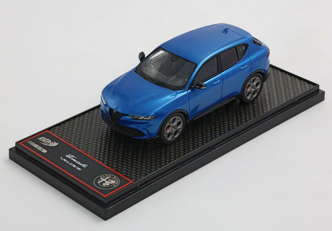 ��ͽ���Alfa Romeo����ե����ᥪ Tonale Veloce Blu Misano ����50�� / BBR 1/43 �ߥ˥���