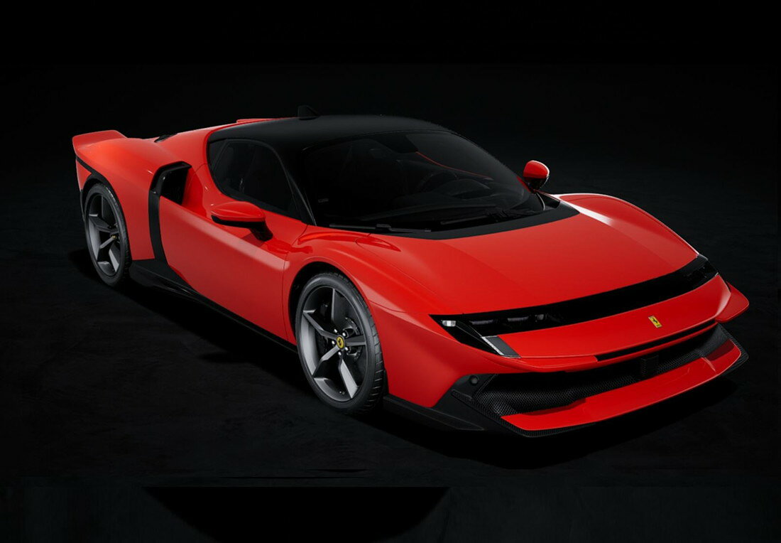 Ferrariフェラーリ 849 Testarossa Rosso Corsa with Black roof / BBR 1/43 ミニカー