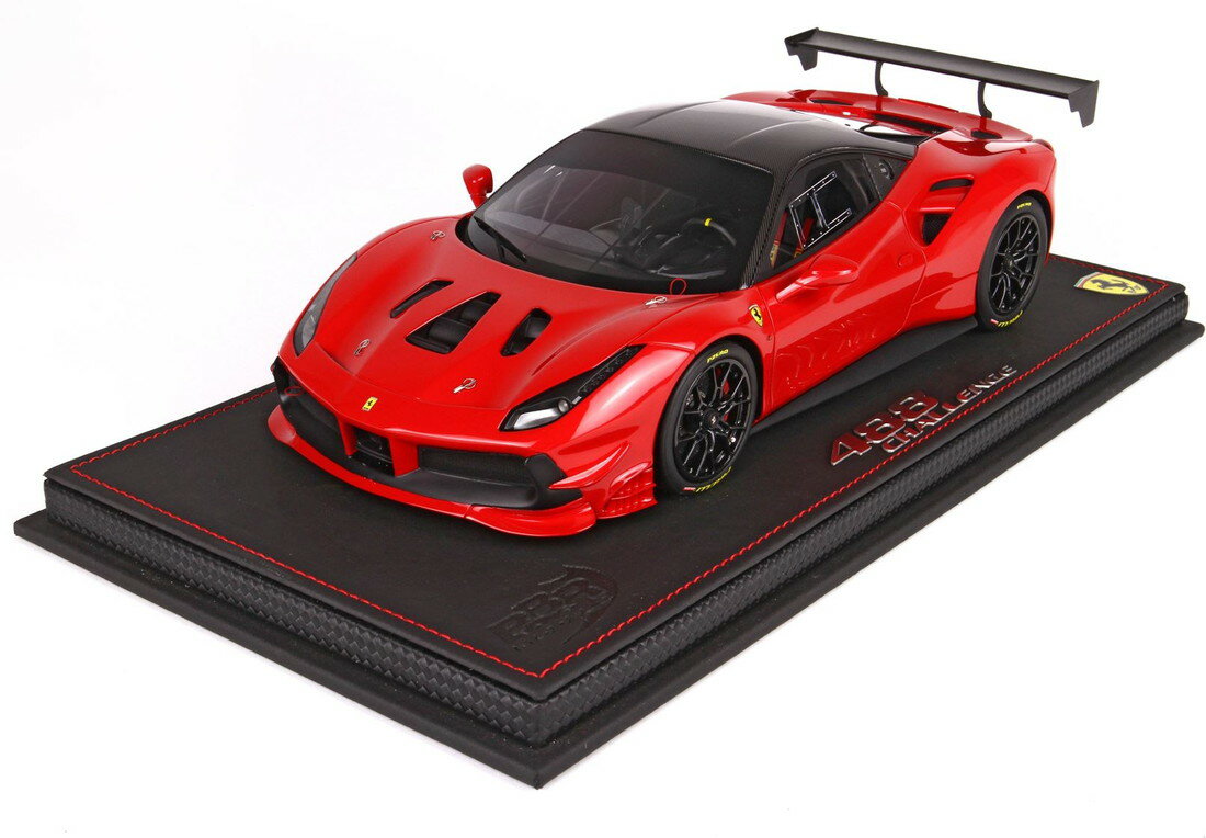 Hot Wheels - 【予約】Ferrariフェラーリ 488 Challenge pre sponsor version / BBR 1/18 ミニカー