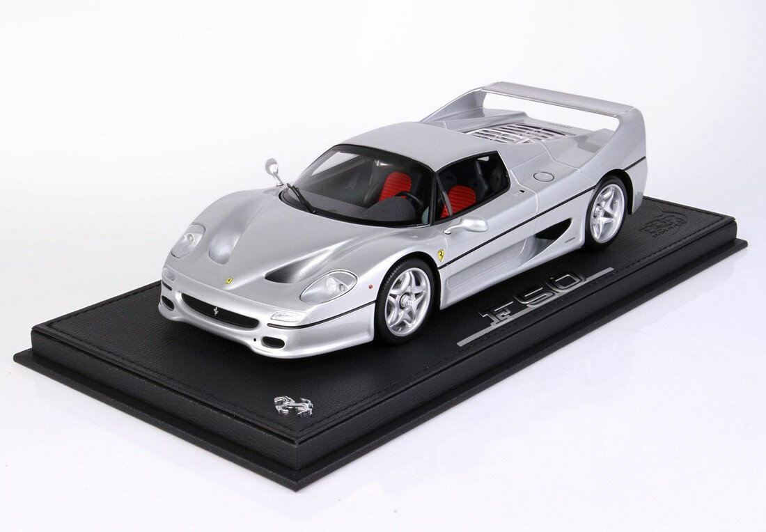 Ferrariフェラーリ F50 Coupe 1995 Argento Nurburgring 101/C 限定48台 / BBR 1/18 ミニカー
