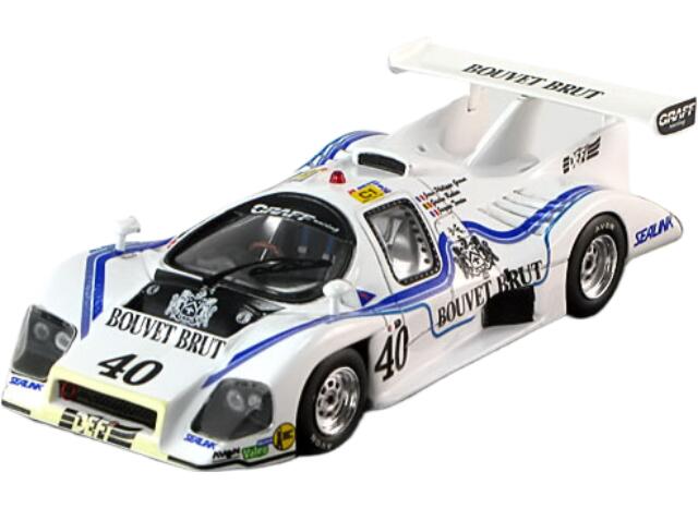 Rondeauロンドー M482 No 40 24h Le Mansル マン 1987 Grand/Rahier/Terrien / Bizarre 1/43 ミニカー