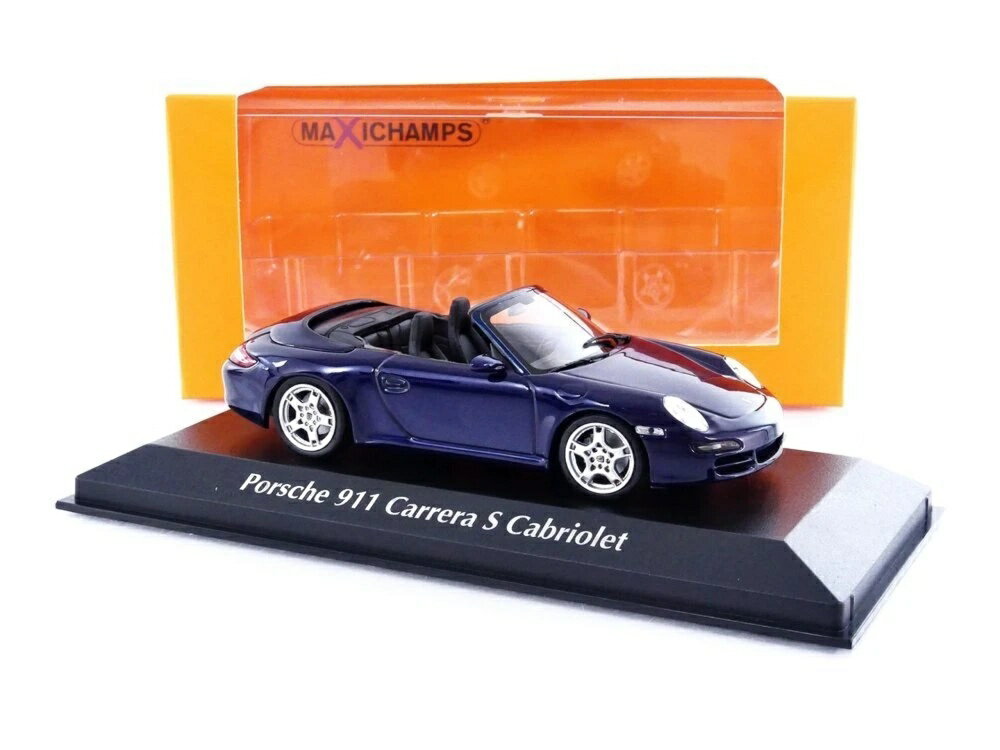 PORSCHE 911 Carrera S Cabriolet 2005 �ݥ륷�� ����� ���֥ꥪ�� / Maxichamps 1/43 �ߥ˥���
