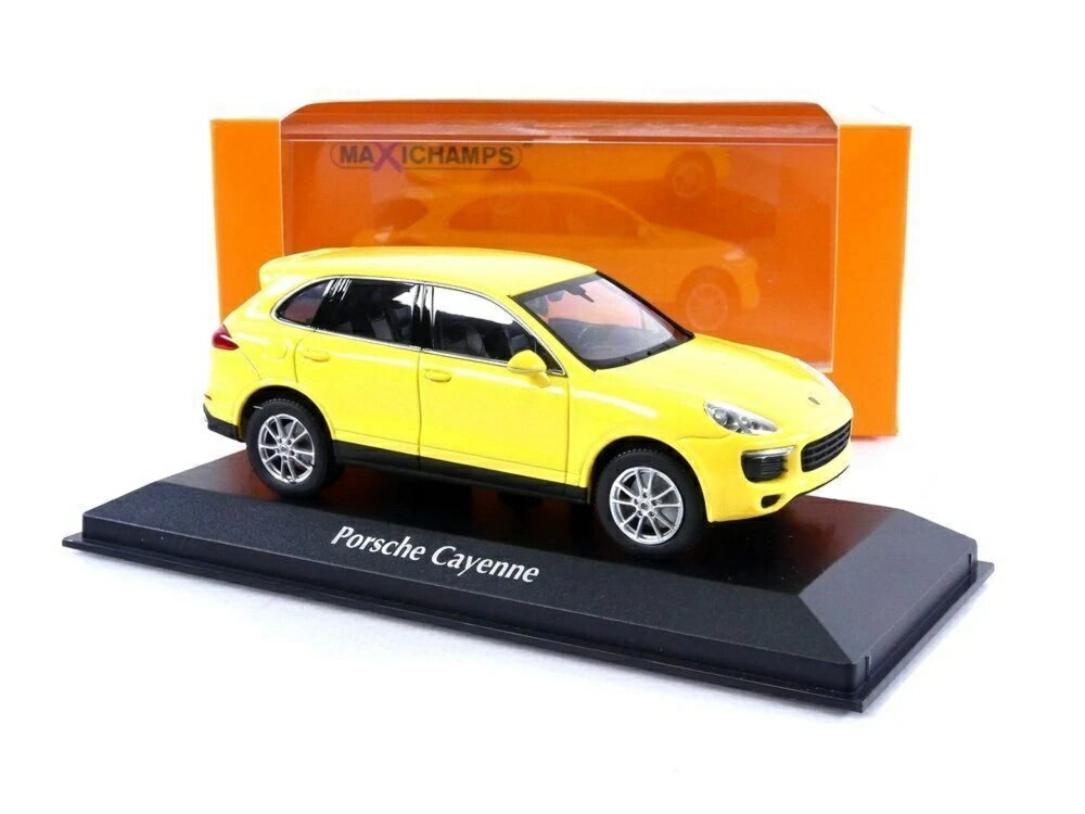 PORSCHE Cayenne 2014 ポルシェ カイエン / Maxichamps 1/43 ミニカー