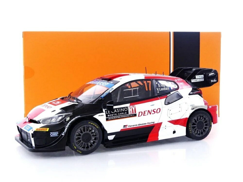 Rakuten - TOYOTA GR Yaris Winner Rally Monte Carlo 2023 トヨタ ヤリス 優勝 / IXO 1/18 ミニカー