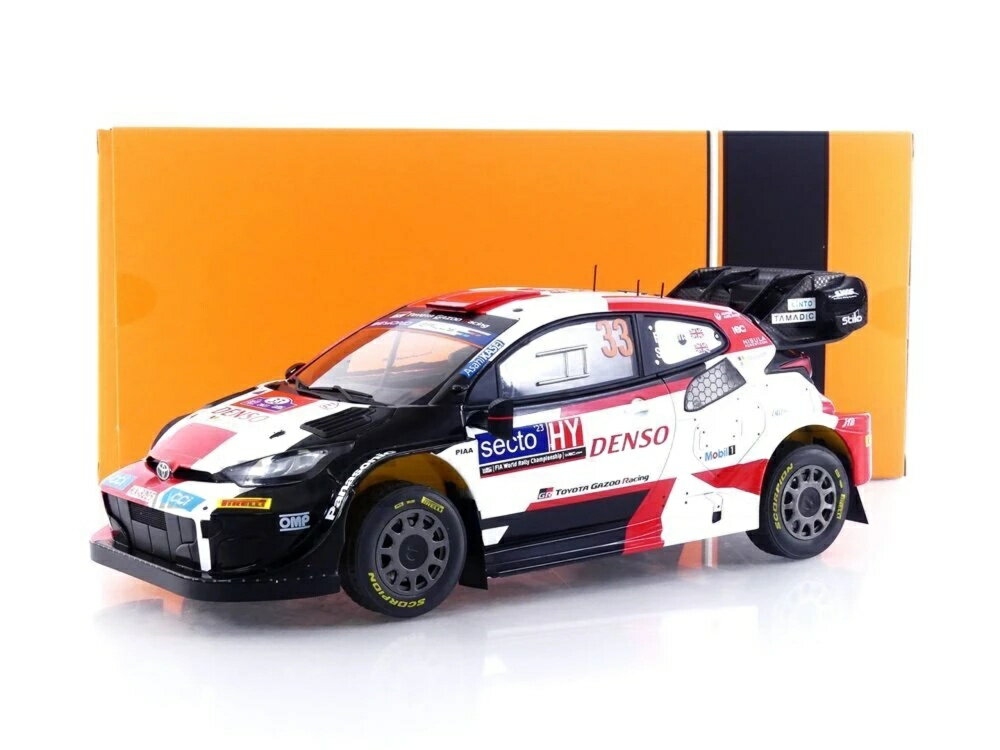 Rakuten - TOYOTA GR Yaris Rally1 Hybrid Rallye Finland 2023 トヨタ ヤリス / IXO 1/18 ミニカー