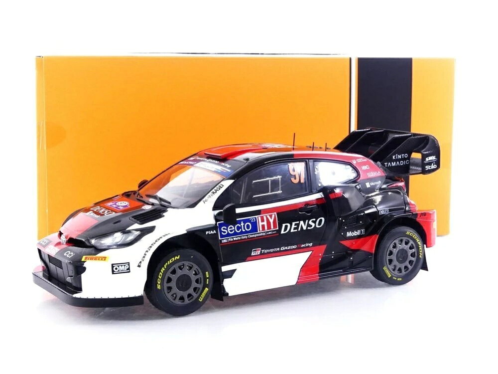 TOYOTA GR Yaris Rally Finland 2023 トヨタ ヤリス ラリー / IXO 1/18 ミニカー