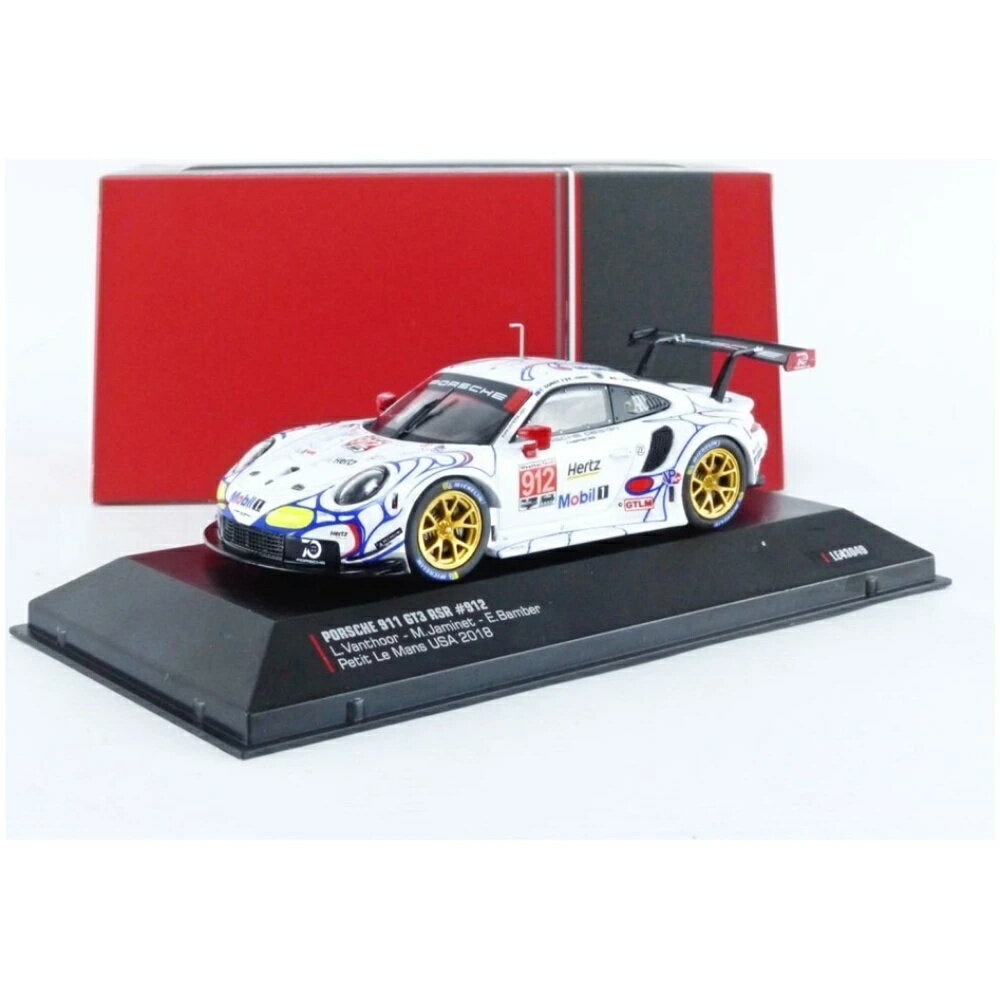 PORSCHE 911 991 RSR GTLM Class Petit Le Mans 2018 �ݥ륷�� / IXO 1/43 �ߥ˥���