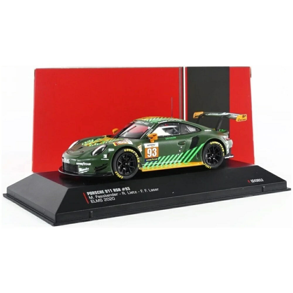 Hot Wheels - PORSCHE 911 RSR European Le Mans Series 2020 ポルシェ ルマン / IXO 1/43 ミニカー