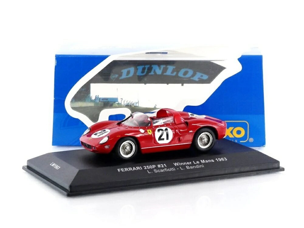 ▶ PRODUCT DETAILS メーカー IXO スケール 1/43 商品状態 新品 ⚠ 海外製品に関するご案内 本製品は精密ディスプレイモデルのため、製造工程上、個体差が見られる場合がございます。微細な塗装の個体差・エッチングパーツのわずかなズレ・ケース／外箱の軽微なダメージ等がこれに該当します。これらはメーカー基準で良品とされており、当店でも良品として取り扱っております。あらかじめご了承ください。 ▶ NOTICE お届け時期について お届けの目安の記載を必ずご確認ください。 在庫について 他サイトとの併売のため、在庫切れの場合がございます。売り切れの際はメールにてご連絡いたします。 予約商品について 銀行振込・コンビニ決済のお支払い期限はご注文日から14日以内です。予約品は代引き・クレジット決済をご選択ください。発売予定日は確定日ではなく、大幅な延期・中止、入荷数量の減少が生じる場合がございます。 ご注意事項 輸入品の性質上、外箱に傷みなどがある場合がございます。あらかじめご了承ください。