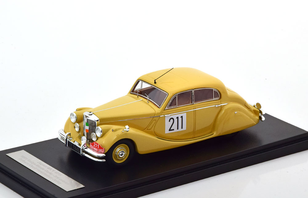 Rakuten - Jaguarジャガー MK V No 211 Rally Monte Carloラリーモンテカルロ 1951 Vard/Jolley / Matrix 1/43 ミニカー
