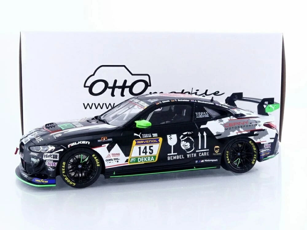 BMW M4 GT4 Cerny Motorsport 2024 BMW / OTTO 1/18 ミニカー