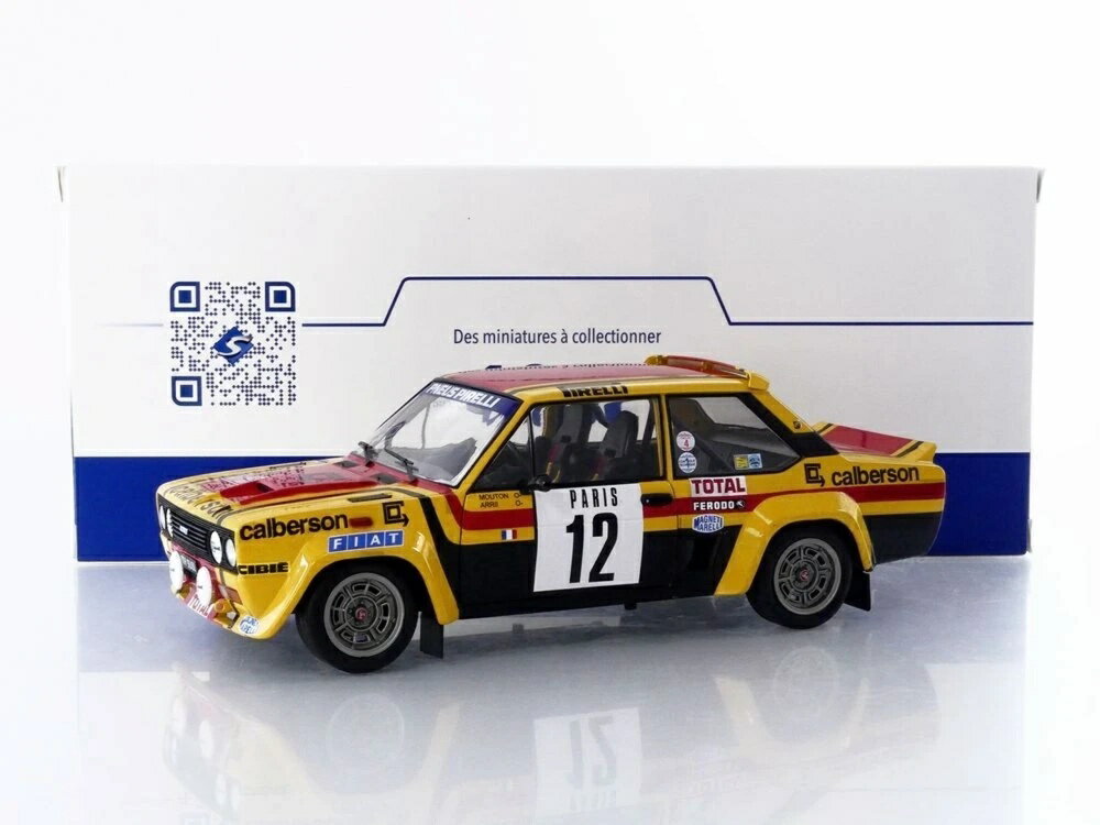 FIAT 131 Abarth Rallye Monte-Carlo 1980 フィアット アバルト / SOLIDO 1/18 ミニカー