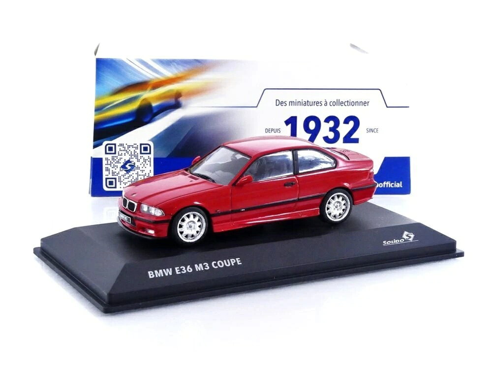 BMW M3 E36 Coupe 1999 BMW / SOLIDO 1/43 ミニカー