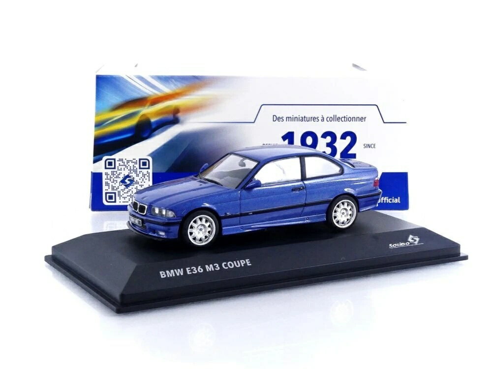 BMW M3 E36 Coupe 1999 BMW / SOLIDO 1/43 ミニカー