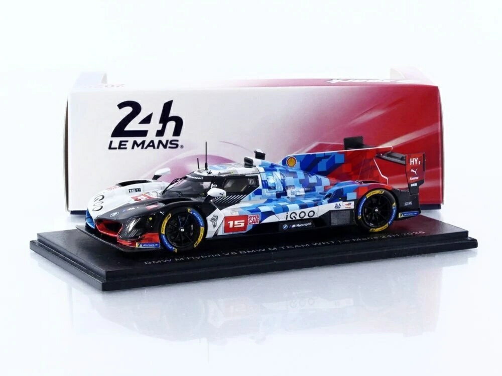 BMWビーエムダブリュー M Hybridハイブリッド V8 2025 24h Le Mansルマン / Spark 1/43 ミニカー