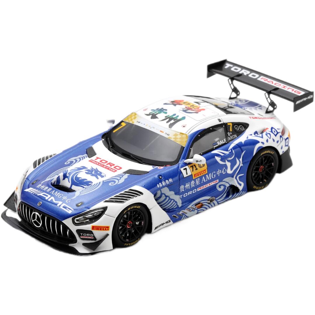 Mercedes-Benz AMG GT3 Evo Team Toro Racing #7 FIA GT World Cup Macau 2024 Ralf Aron / Spark 1/43 ミニカー