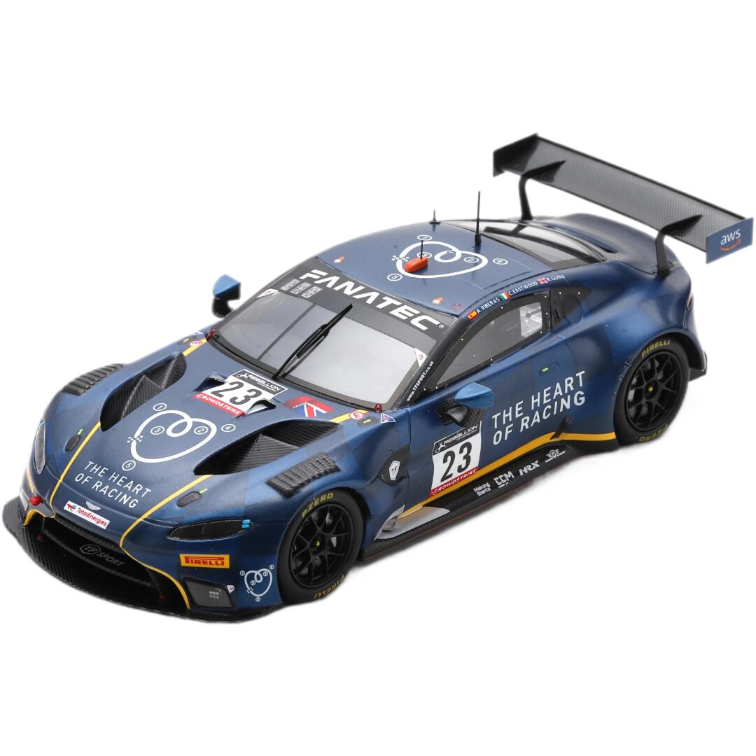 Aston Martin Vantage AMR GT3 Team Heart Of Racing TF Sport #23 24H Spa 2022 R Gunn A Riberas / Spark 1/43 ミニカー