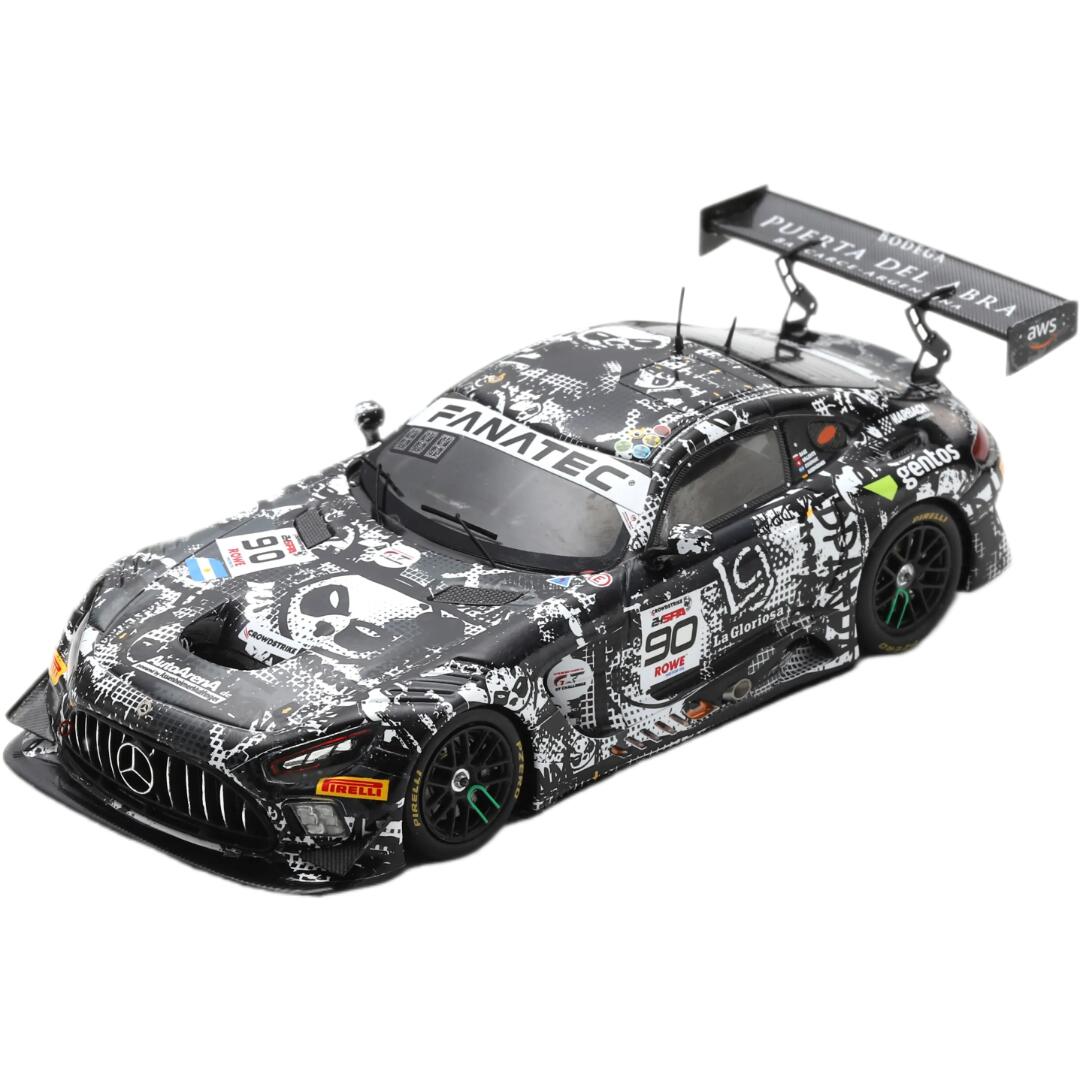 Mercedes Benz AMG GT3 Evo Madpanda #90 24H Spa 2024 E.Perez Companc A.Valente P.Assenheimer K.Basz / Spark 1/43 ミニカー