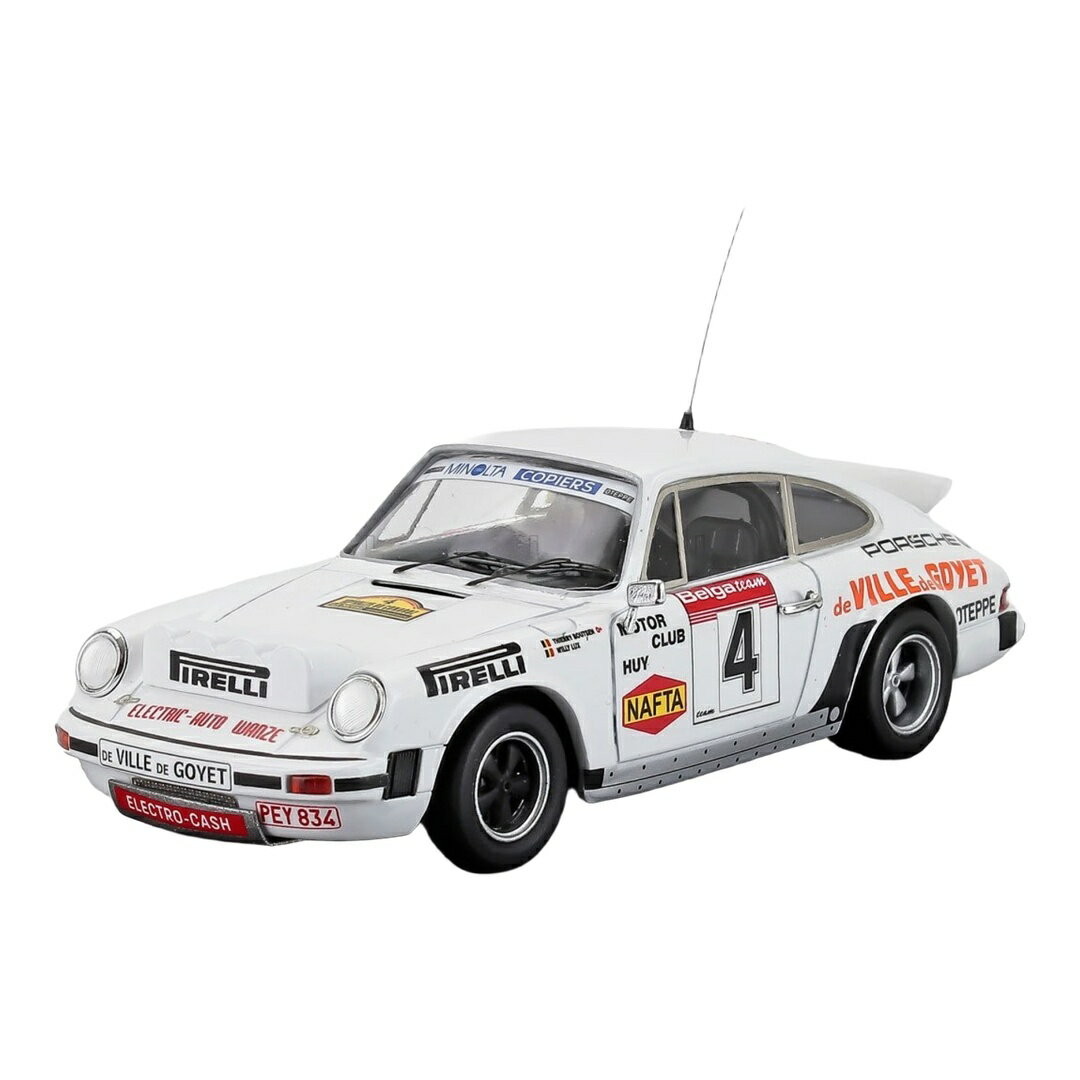 乐天商城 - Porscheポルシェ 911 SC クーペ #4 ラリーコンドロズ 1983 Thierry Boutsen/Willy Lux ホワイト 150台限定 / Trofeu 1/43 ミニカー
