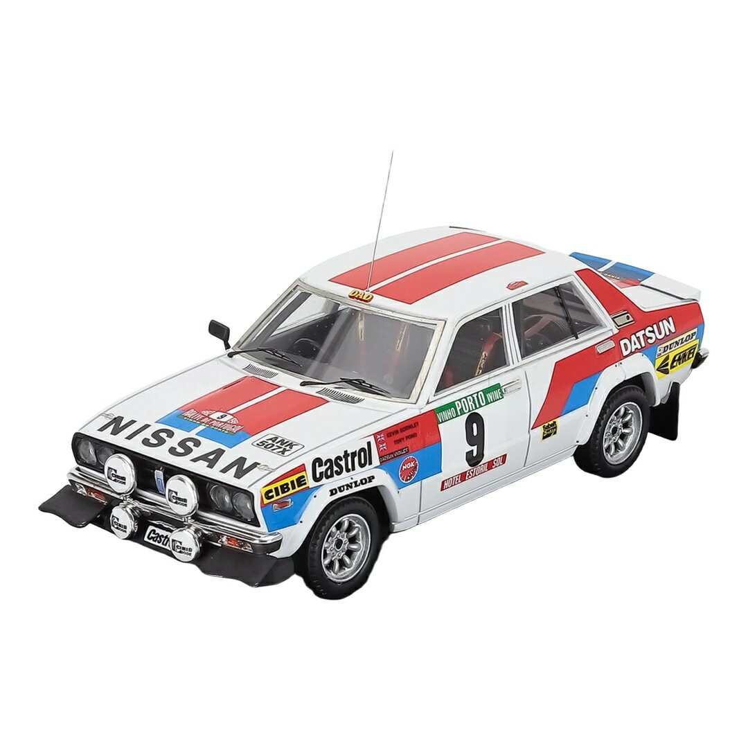 Rakuten - Datsunダットサン 160J #9 ラリーポルトガル 1982 Tony Pond/Kevin Gormley ホワイト/レッド/ブルー 150台限定 / Trofeu 1/43 ミニカー