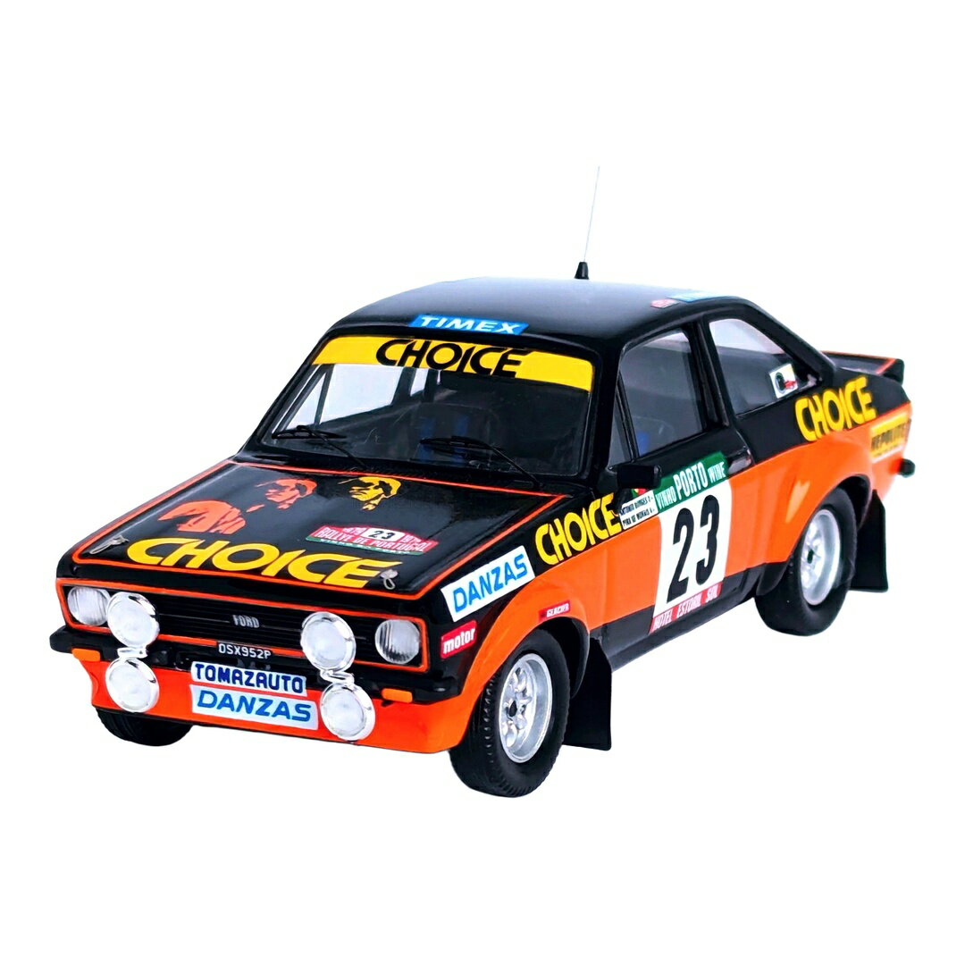 Rakuten - 【予約】2026年発売予定 Fordフォード Escort MKII #23 ラリー・オブ・ポルトガル 1979 Antonio Borges/Pina de Marais ブラック / Trofeu 1/43 ミニカー
