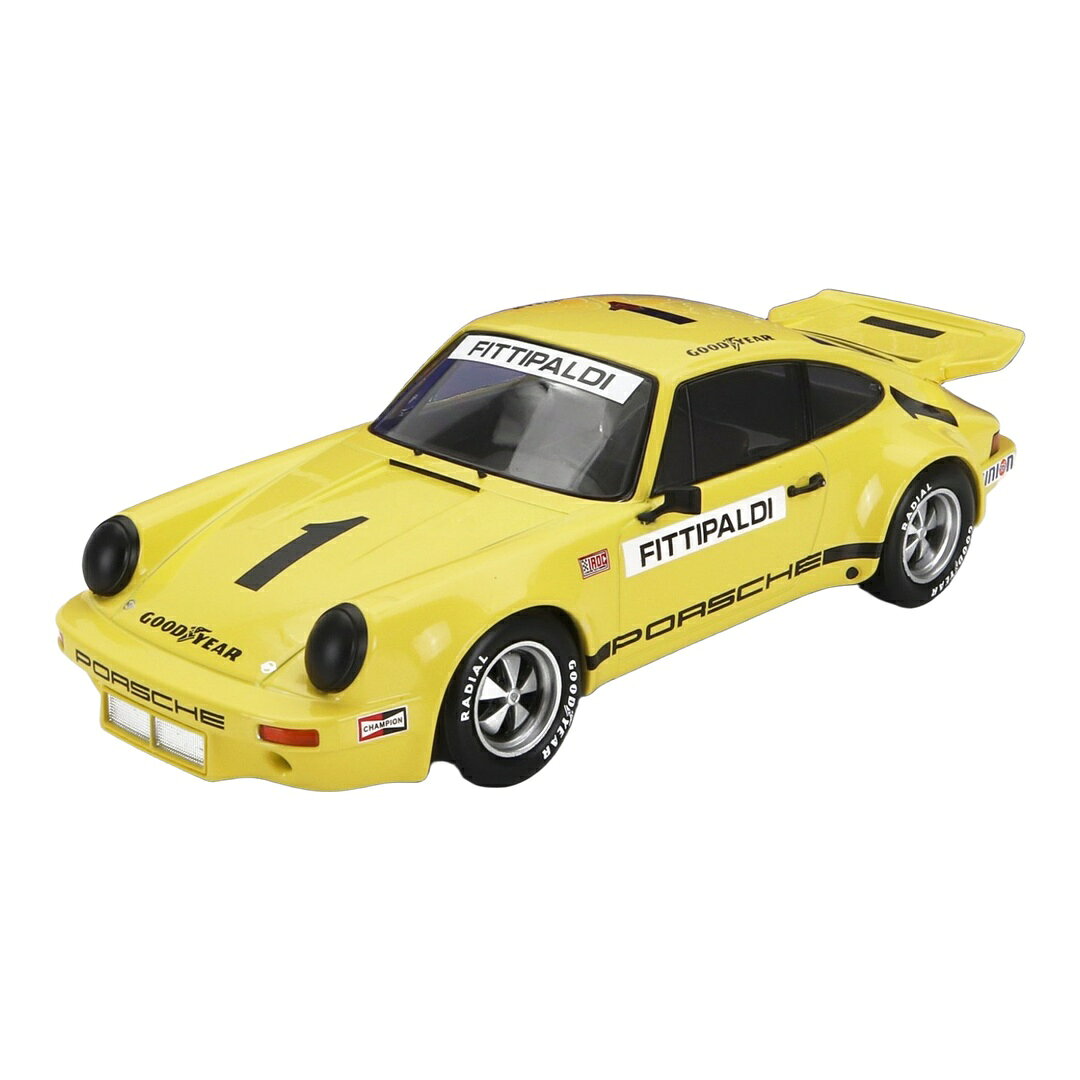 Porscheポルシェ 911 Carrera 3.0 RSR #1 IROC リバーサイド 1973 Emerson Fittipaldi イエロー / Werk83 1/18 ミニカー