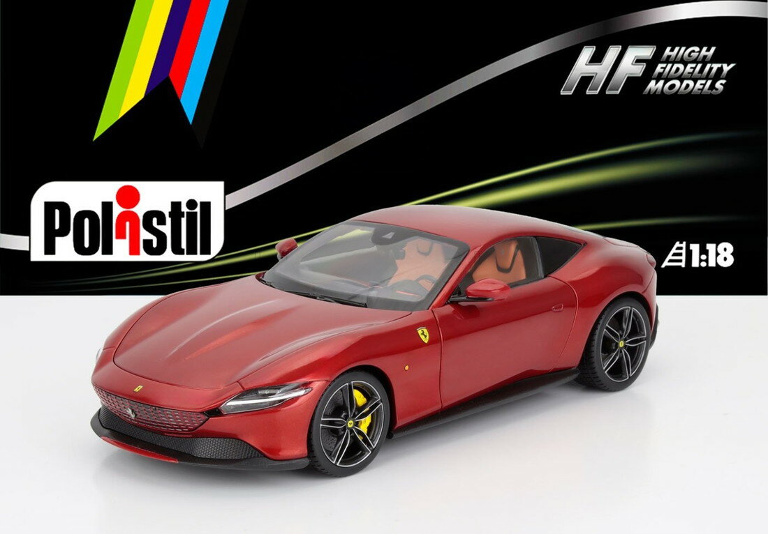 【予約】2026年発売予定FERRARIフェラーリ ローマ 2019 ロッソマグマ レッドメタリック 海外限定 WINDOW BOX - HIGH FIDELITY MODEL - WITH OPENINGS / 海外限定 1/18 ミニカー（楽天・ラストホビー）