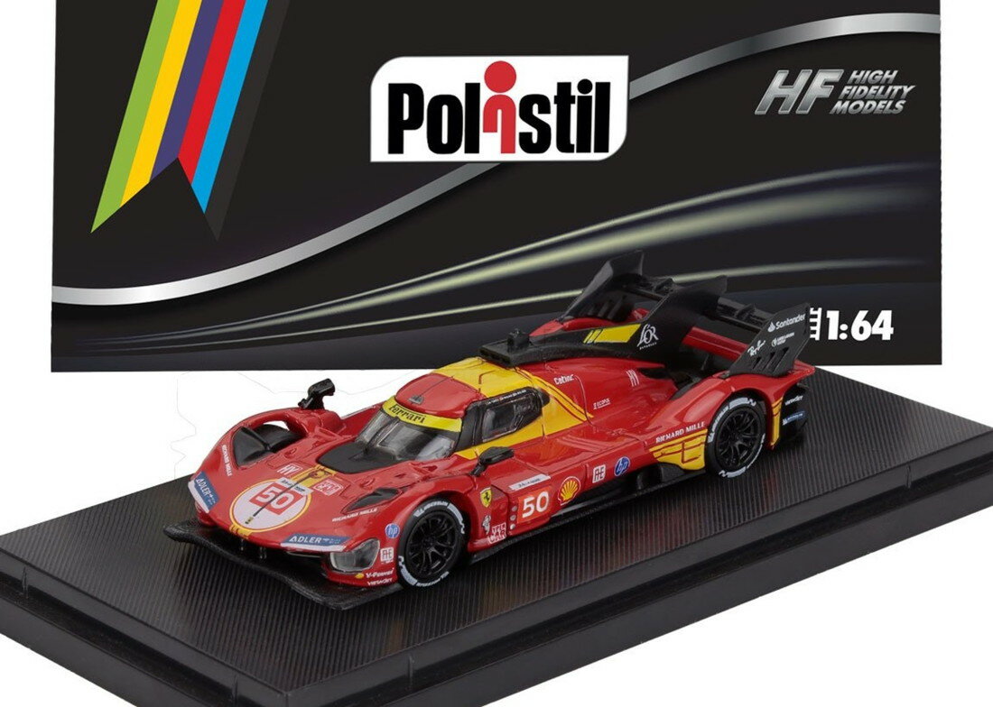 【予約】2026年発売予定FERRARIフェラーリ 499P 3.0L TURBO V6 AF CORSE N 50 WINNER 24h LE MANS 2024 RED 海外限定 HIGH FIDELITY MODEL / 海外限定 1/64 ミニカ