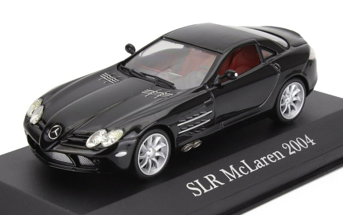 MERCEDES BENZ��륻�ǥ��٥�� SLR McLAREN�ޥ��顼��� 2003 �֥�å� ATLAS-MERCEDES-BENZ-COLLECTION / EDICOLA 1/43 �ߥ˥���