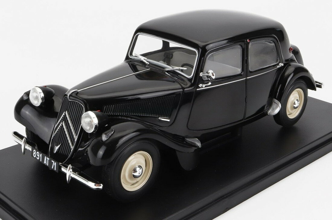 CITROENシトロエン 11BL トラクション 1935 ブラック CITROEN-COLLECTION-HACHETTE / EDICOLA 1/24 ミニカー