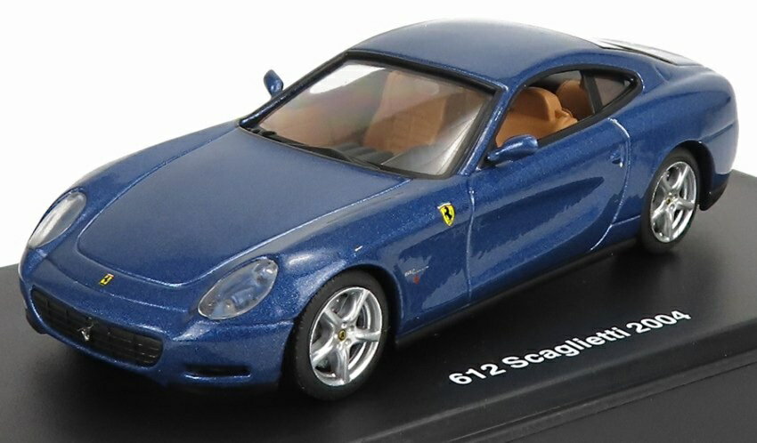 FERRARIフェラーリ 612 SCAGLIETTI 2004 ブルーメタリック CENTAURIA-FERRARI-GT-COLLECTION / EDICOLA 1/43 ミニカー