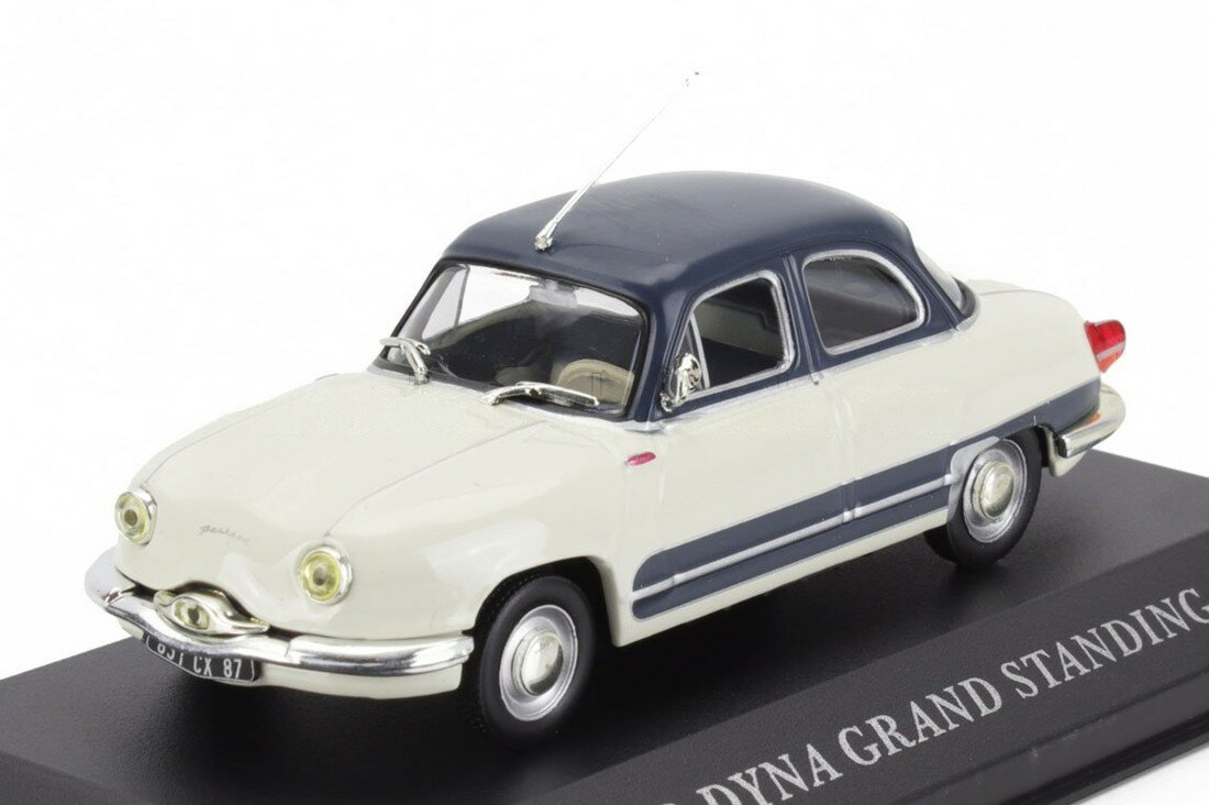 PANHARDパナール DYNA GRAND STANDING 1958 ホワイト AUTO-CLASSICHE-COLLECTION / EDICOLA 1/43 ミニカー