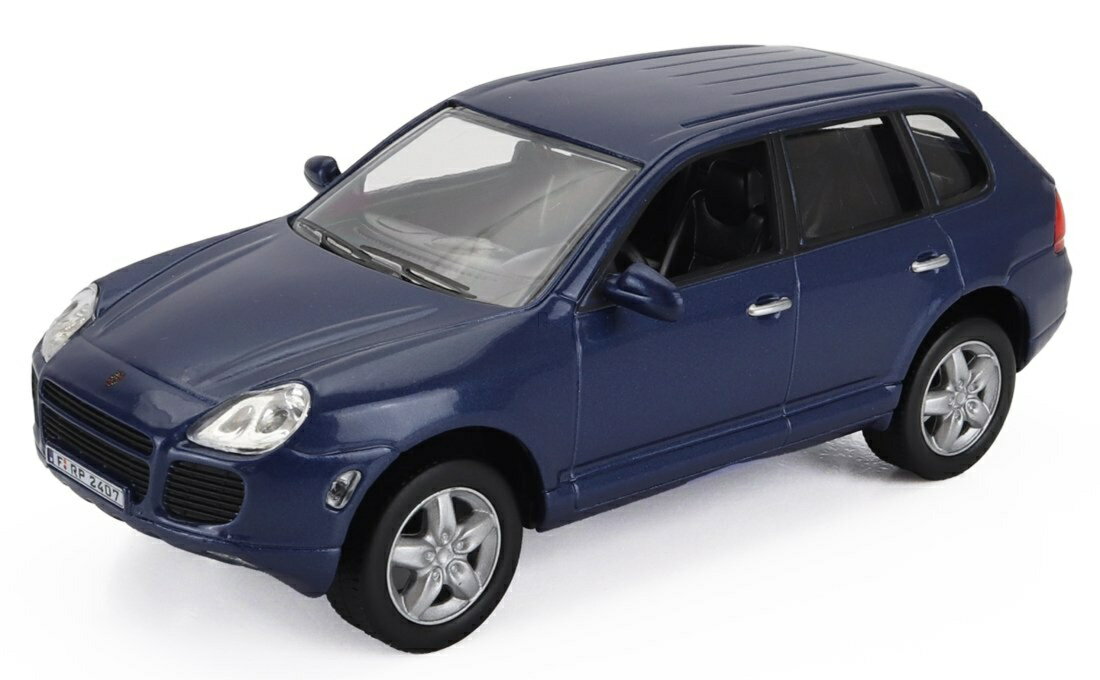 PORSCHEポルシェ CAYENNE TURBO 2002 ブルー PORSCHE-COLLECTION-DEAGOSTINI / EDICOLA 1/43 ミニカー