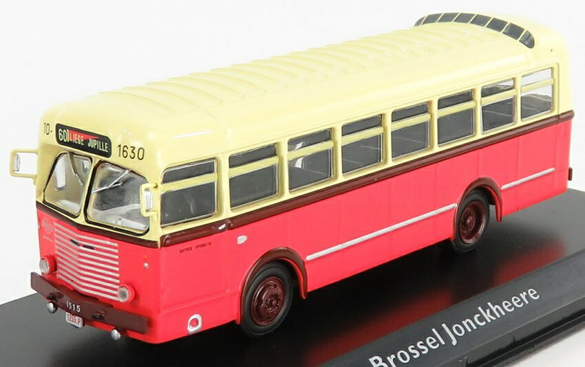 BROSSELブラッセル JONCKHEERE AUTOBUS 1957 ORANGE CREAM CLASSIC-COACHES-COLLECTION / EDICOLA 1/72 ミニカー