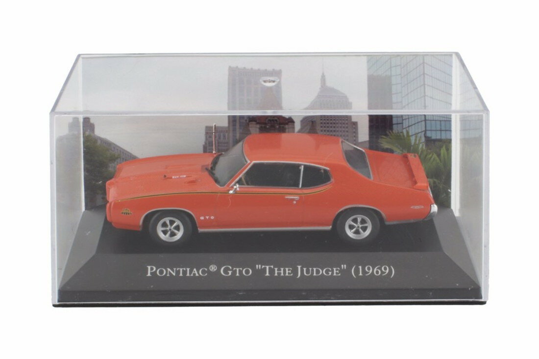Rakuten - PONTIACポンティアック GTO THE JUDGE クーペ 1969 レッド DEAGOSTINI-AMERICAN-CARS-COLLECTION / EDICOLA 1/43 ミニカー